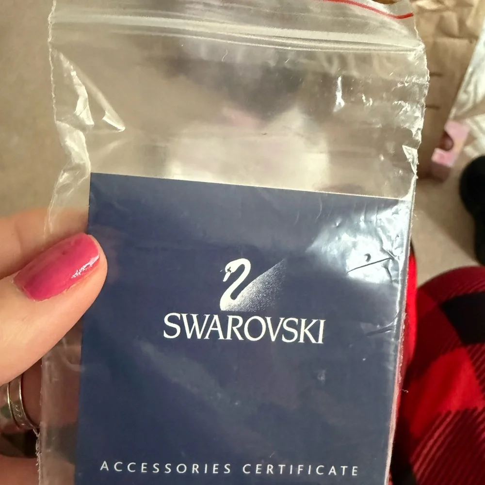 Swarovski Purple and Silver Crystal Clutch - Picture 13 of 16